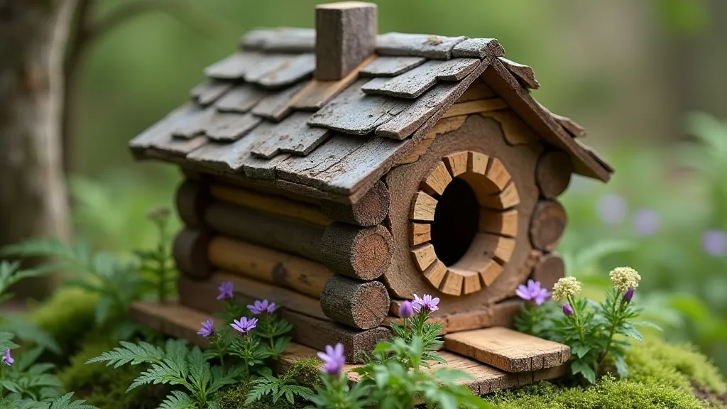 Log Cabin Bird House
