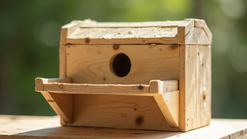 Assembled robin nesting platform