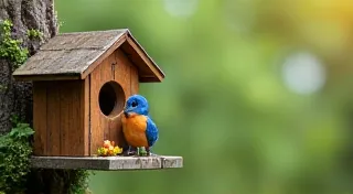 Building a Bluebird Nest Box: Design & Placement for Success